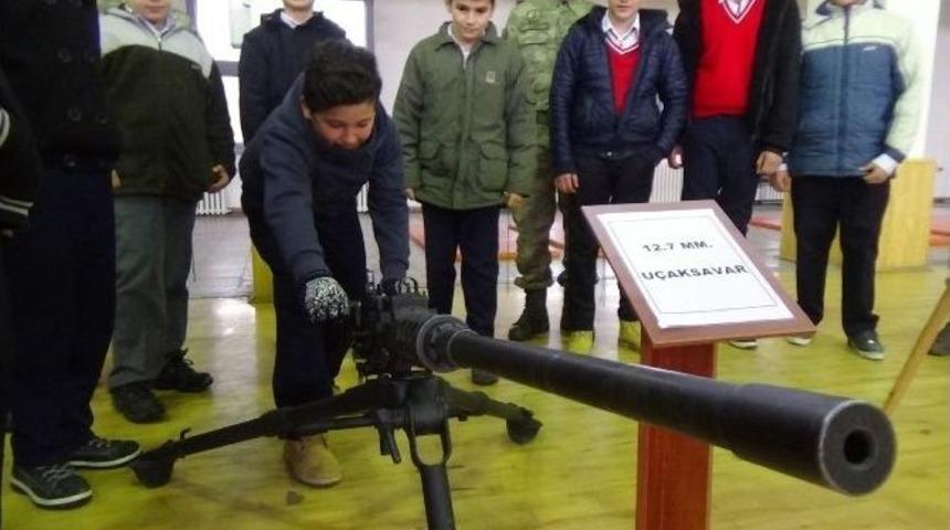 &Ouml;ğrenciler Komando Tugayı&rsquo;nı Ziyaret Etti