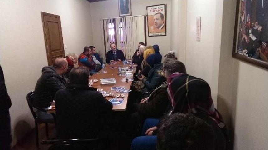 Milletvekili Aday Adayı &Ouml;zl&uuml; Teşkilat Ziyaretlerini S&uuml;rd&uuml;r&uuml;yor