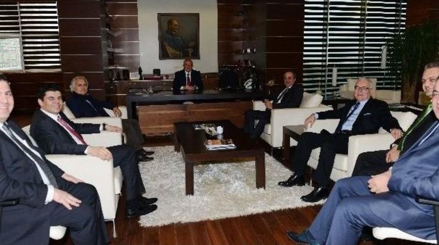 Ansiad Y&ouml;netimi Atso Başkanı &Ccedil;etin&rsquo;i Ziyaret Etti