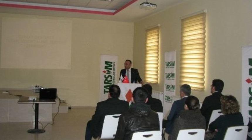 Tarsim Bilgilendirmeye Devam Ediyor