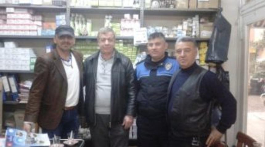 Emniyet&rsquo;ten &Ouml;demiş Esnaflarına Ziyaretler