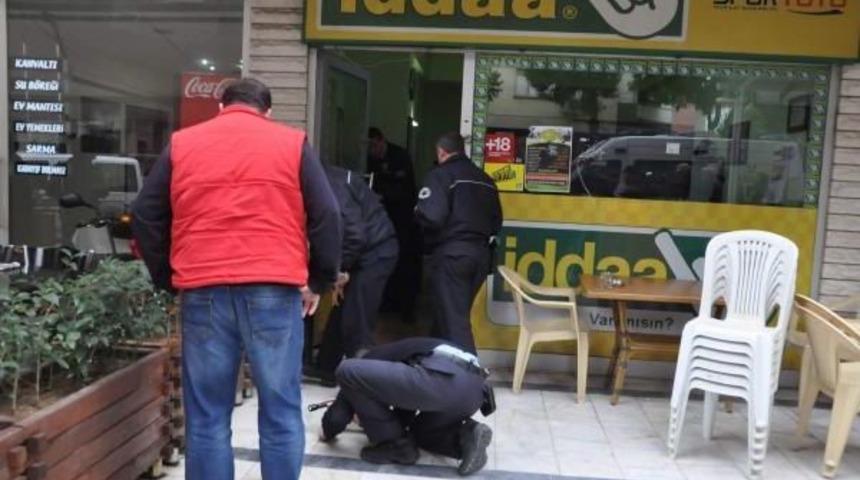 İşyerinde Bacağından Vuruldu