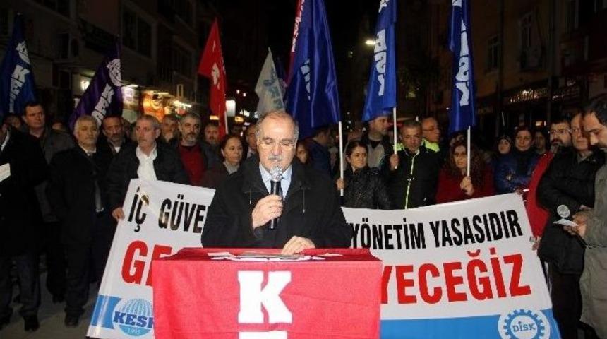 &lsquo;i&ccedil; G&uuml;venlik Yasa Tasarısı&rsquo;na Karşı Serbest K&uuml;rs&uuml;