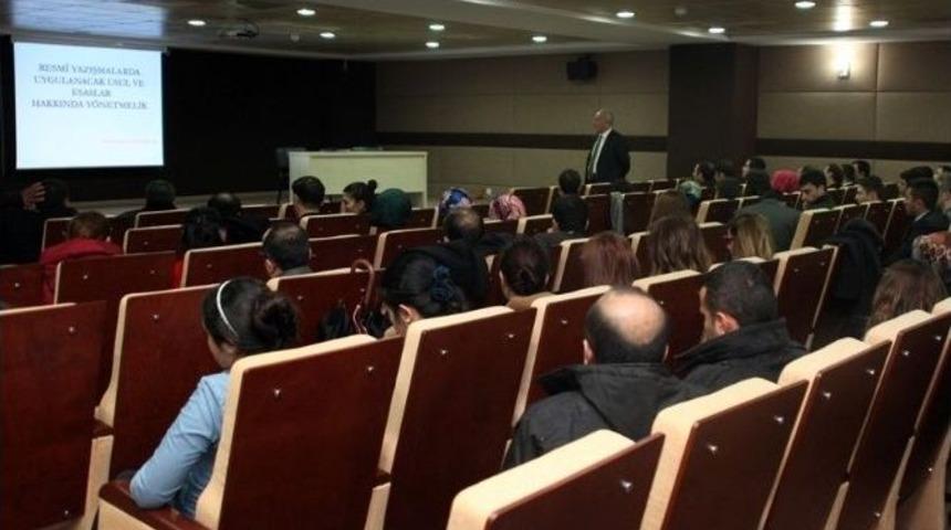 Km&uuml;&rsquo;de Aday Memurların Temel Eğitimleri Tamamlandı