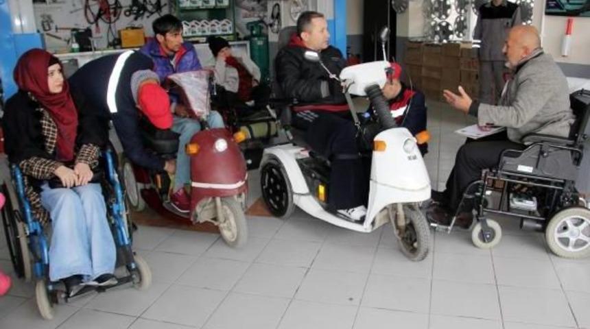 Ordu'da Engelli Ara&ccedil;larının Bakımını Yapan Işyeri A&ccedil;tı