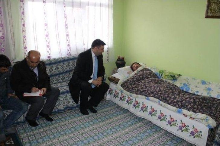 Kadışehri Kaymakamı Ali Doğan İlçedeki Yaşlıları Tek Tek Ziyaret Etti G4