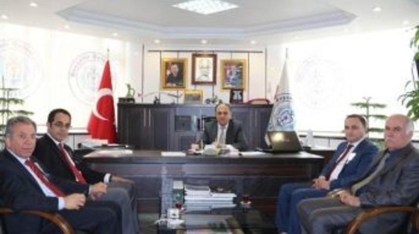 Beyşehir Vergi Dairesi M&uuml;d&uuml;r&uuml;nden &Ouml;zaltun&rsquo;a Ziyaret