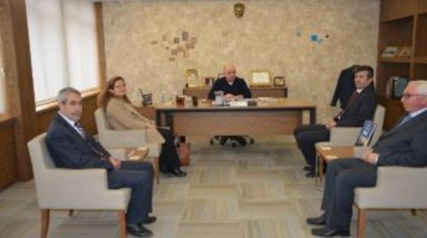 Gediz Vergi Dairesinden Başkan Saraoğlu&rsquo;na Ziyaret