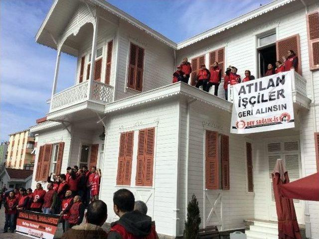 Maltepe Üniversitesi Hastanesi’nde Eylem