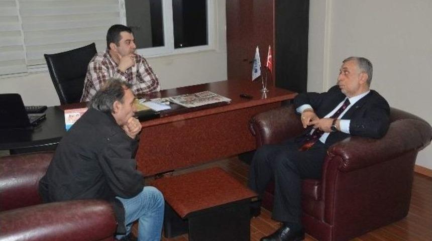 Ak Parti Trabzon Milletvekili Aday Adayı Asım Aykan&rsquo;dan İha&rsquo;ya Ziyaret