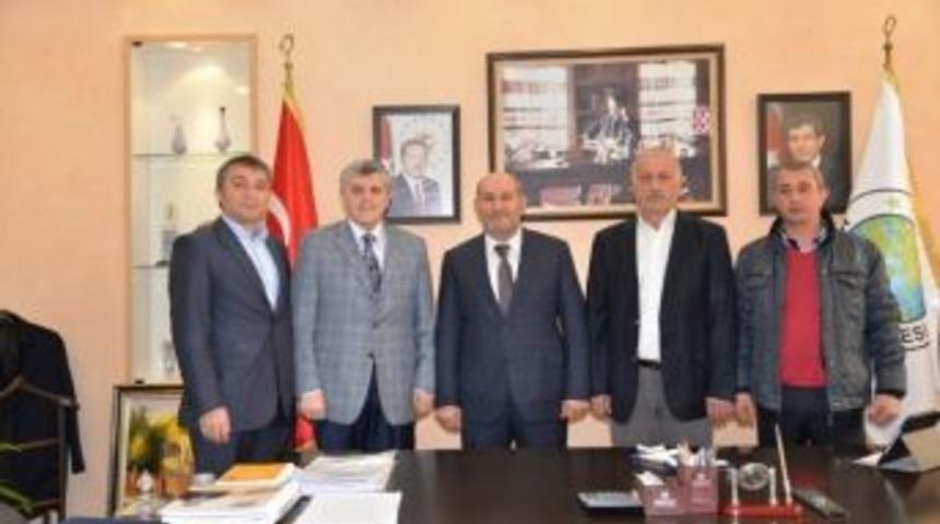 Başkan Yaman&rsquo;dan P&uuml;sk&uuml;ll&uuml;&rsquo;ye Ziyaret