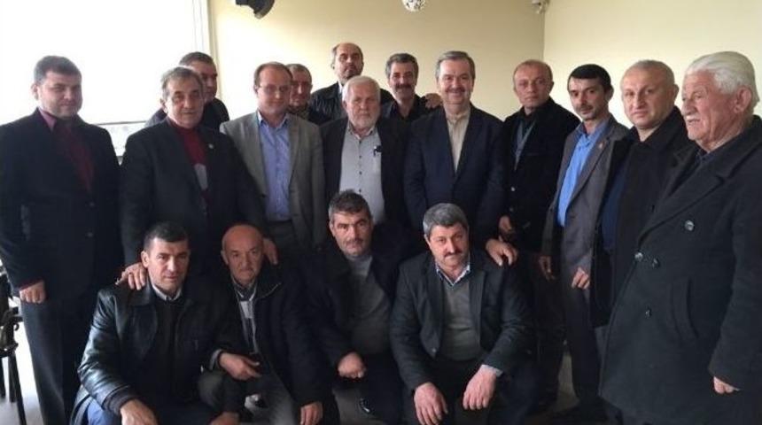 Ak Parti Milletvekili Aday Adayı Mefail Deribaş Muhtarlarla Bir Araya Geldi