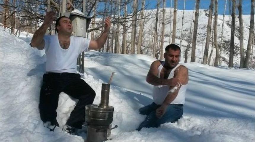 Hakkari&rsquo;de Kar Duası