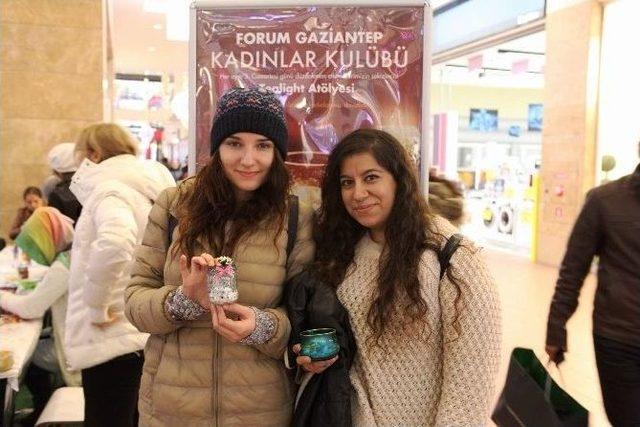 Forum Gaziantep’te Kadınlar En Güzel Mumlukları Yapmak İçin Yarıştı