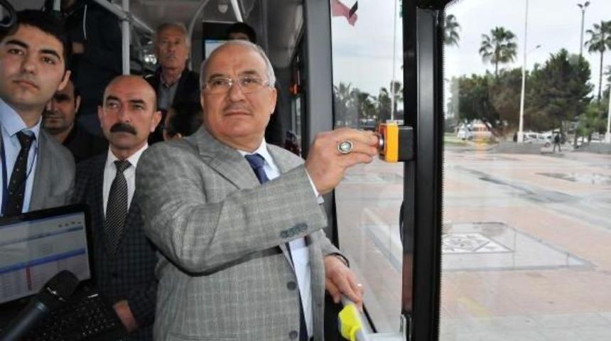 Mersin'de Belediye Otob&uuml;slere Kamera, Alarm Ve Ara&ccedil; Takip Sistemi Takılıyor