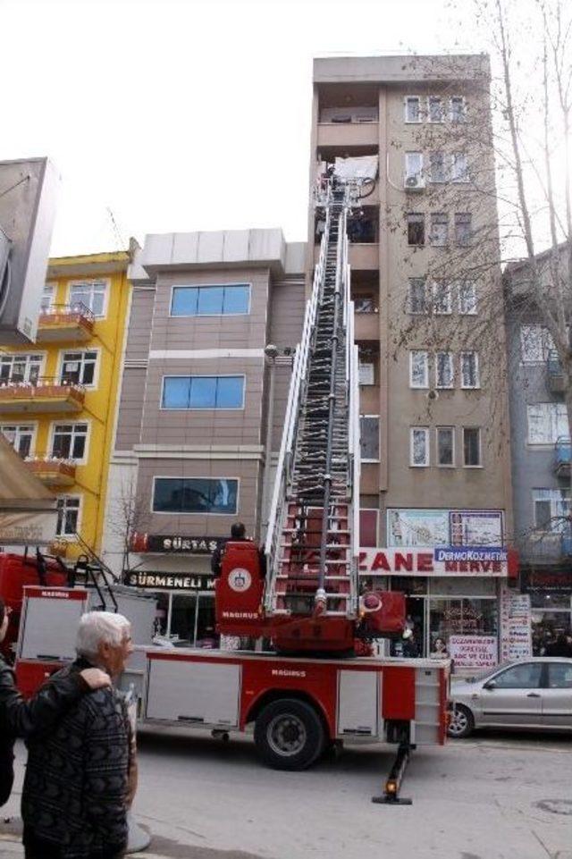 Elektrikli Battaniyeden Çıkan Yangın Korkuttu