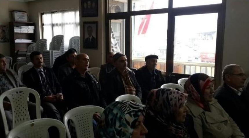 Ak Partili &Ouml;zkan İl&ccedil;e Ziyaretlerini S&uuml;rd&uuml;r&uuml;yor