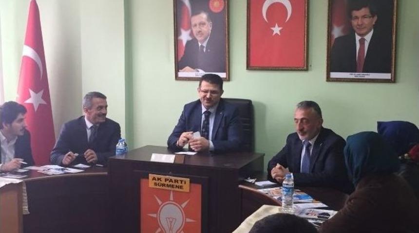 &Ccedil;akır Ak Parti Teşkilatlarını Geziyor