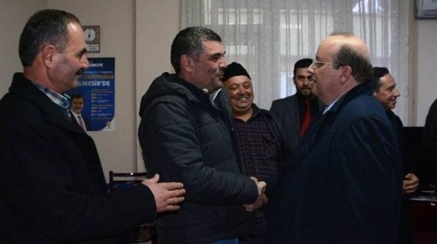 Ak Parti Milletvekili Aday Adayı Sabri Uğur, İl&ccedil;e Ziyaretlerinde Bulundu