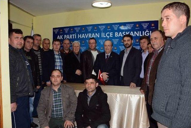 Ak Parti Milletvekili Aday Adayı Sabri Uğur, İlçe Ziyaretlerinde Bulundu