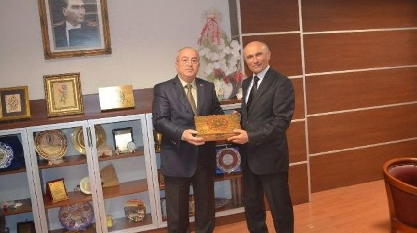 Edirne Vergi Dairesi Başkanlığından Edesob&rsquo;a Ziyaret