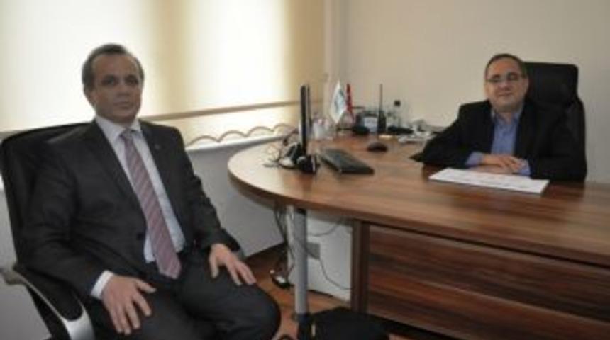 Nk&uuml; Rekt&ouml;r Adayı Burhan Arslan&rsquo;dan İha Trakya B&ouml;lge M&uuml;d&uuml;rl&uuml;ğ&uuml;&rsquo;ne Ziyaret