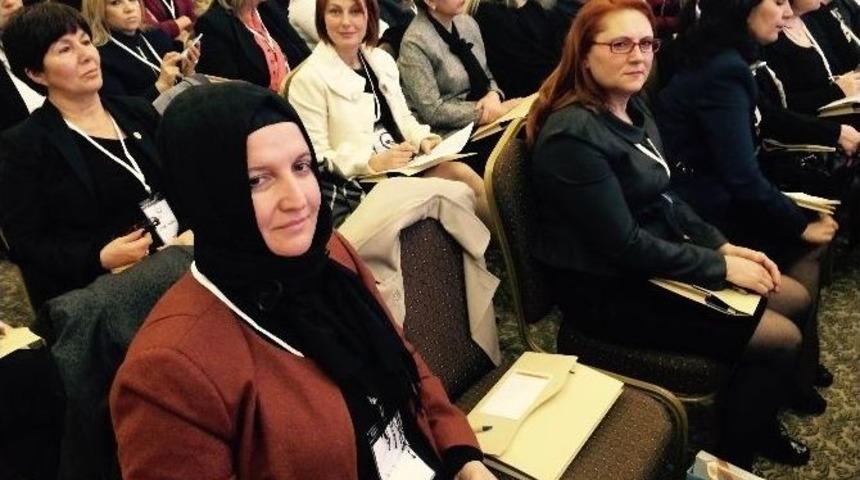 Edirne Belediye Başkanı G&uuml;rkan, Bm Toplantısında Kadınlar İ&ccedil;in Projelerini Anlattı