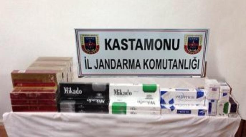 Kastamonu'da Ka&ccedil;ak Sigara Ele Ge&ccedil;irildi