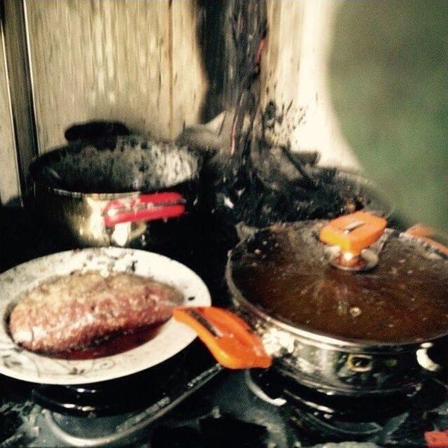 Ocakta Unutulan Yemek Yangına Neden Oldu