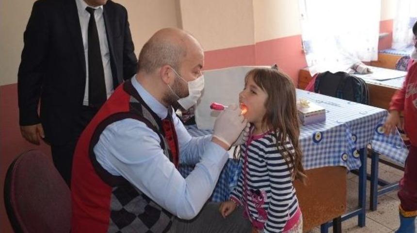 Fatsa&rsquo;da Kızılay&rsquo;dan &Ouml;ğrencilere Diş Taraması