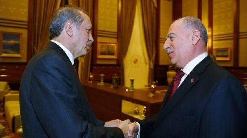Cumhurbaşkanı Erdoğan Irak Cumhurbaşkanı Yardımcısı Nuceyfi&rsquo;yi Kabul Etti