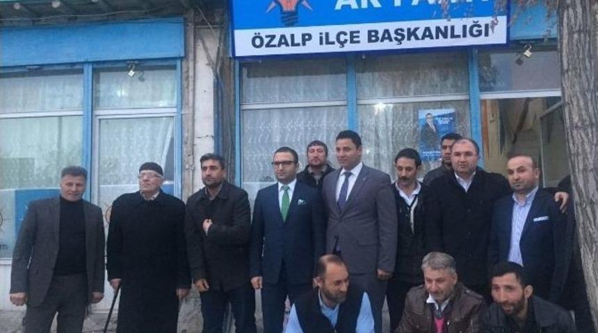 Ak Parti Van Milletvekili Aday Adayı Ahmet Fidan&rsquo;dan &Ccedil;aldıran Ve &Ouml;zalp&rsquo;a Ziyaret