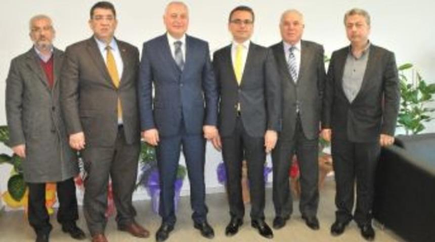 Aesob&rsquo;dan Ziraat Bankası B&ouml;lge Başkanına Ziyaret