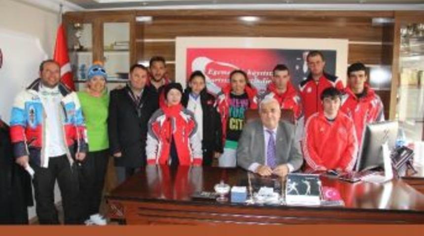 Milli Kayak&ccedil;ılar Erzincan&rsquo;da