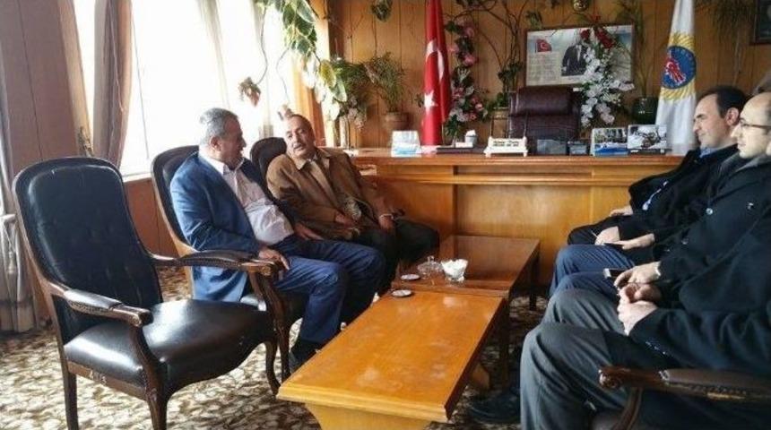 Aday Adayı Dağdağan&rsquo;dan Başkan Kardaş&rsquo;a Ziyaret