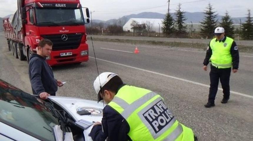 &Ccedil;aycuma Emniyetinden Trafik Uygulaması