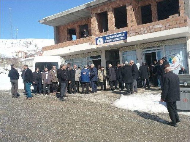 Gönüllüler Derneği’nden Taziye Organizasyonu