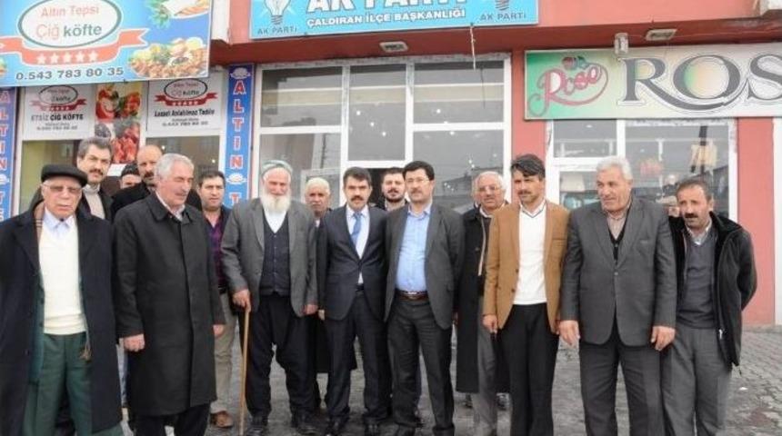 Ak Partili Albayrak&rsquo;tan &Ccedil;aldıran Ve Muradiye&rsquo;ye Ziyaret