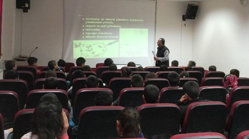 &Ouml;ğrencilere Organik Tarım Eğitimi