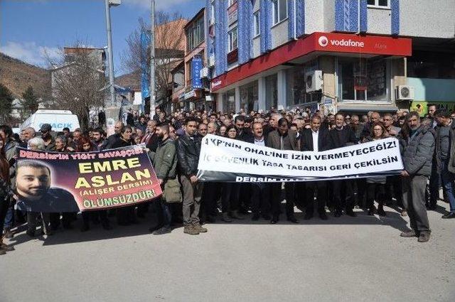 Dersim Halk Meclisi’nden Güvenlik Tasarısı Tepkisi