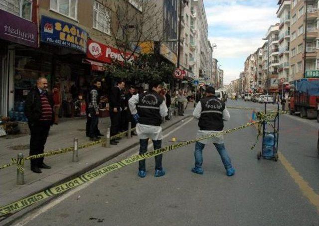 Kolundan Bıçaklanan Polis Şüpheliyi Bacağından Vurdu