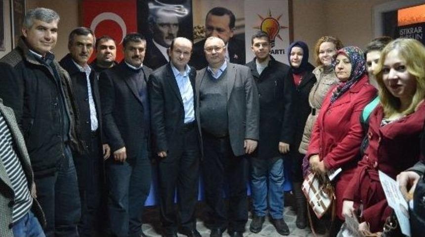 Ahmet Sofuoğlu&rsquo;na Teşkilatlarda Coşkulu Karşılama