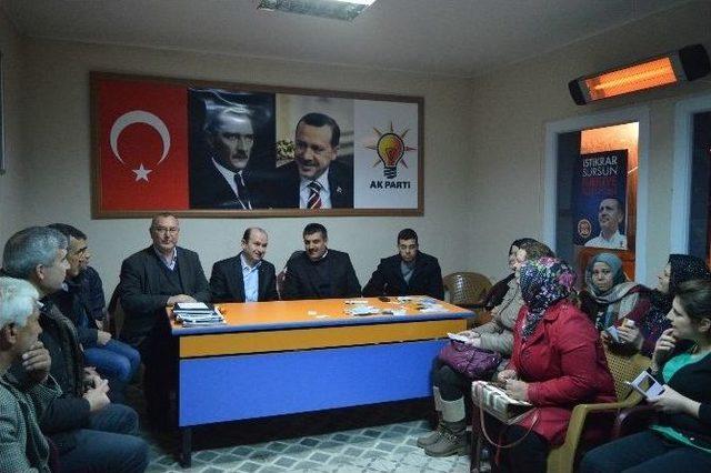 Ahmet Sofuoğlu’na Teşkilatlarda Coşkulu Karşılama