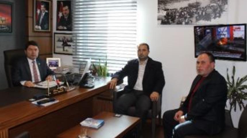 Muhtarlar, Milletvekili Tun&ccedil;&rsquo;u Tbmm&rsquo;de Ziyaret Etti