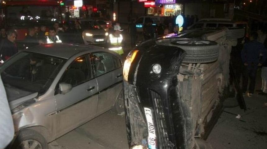 Trafik Kazası Mobese Kamerasına Yansıdı