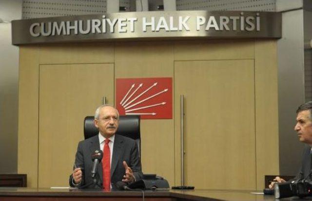 Kılıçdaroğlu, Bursa Çağdaş Gazeteciler Derneği Üyeleri Ile Görüştü