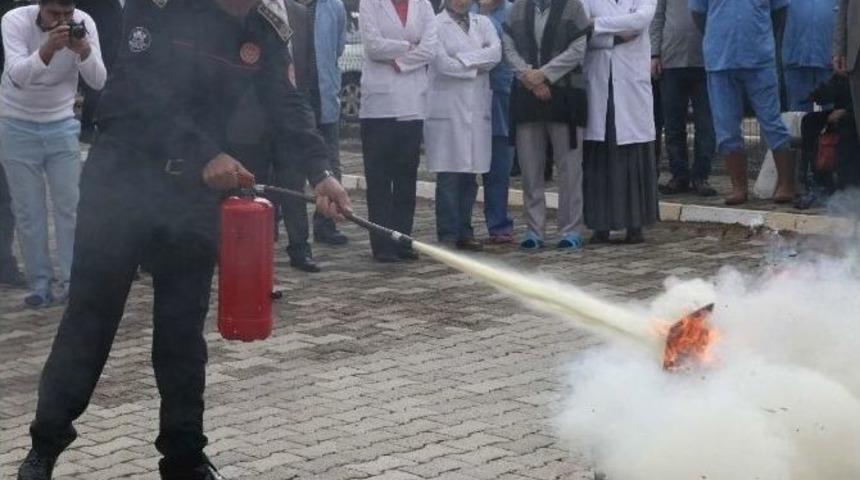 Huzurevinde Yangın Tatbikatı