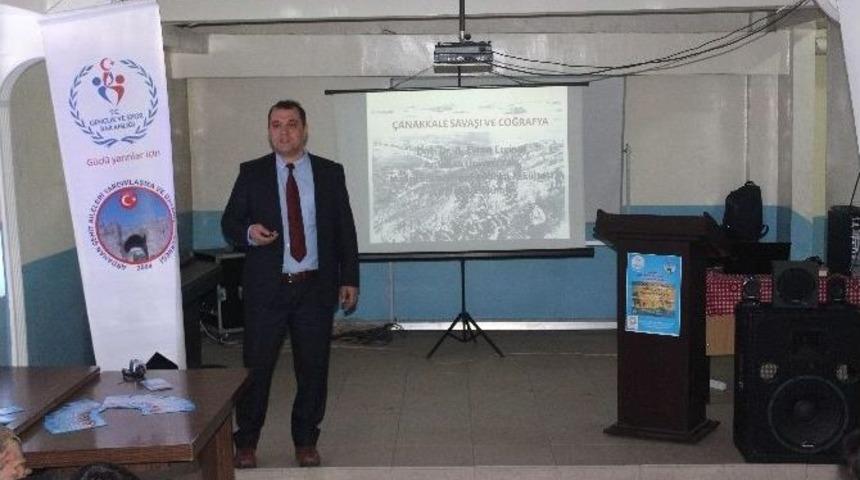Ardahan&rsquo;da Okullarda &Ccedil;anakkale Konferansı D&uuml;zenlendi