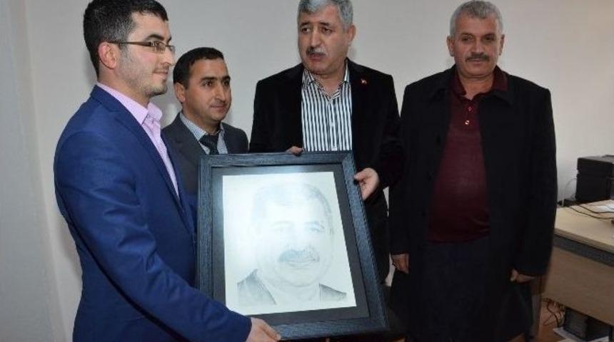 Başkan Polat&rsquo;ı Sevindiren Hediye