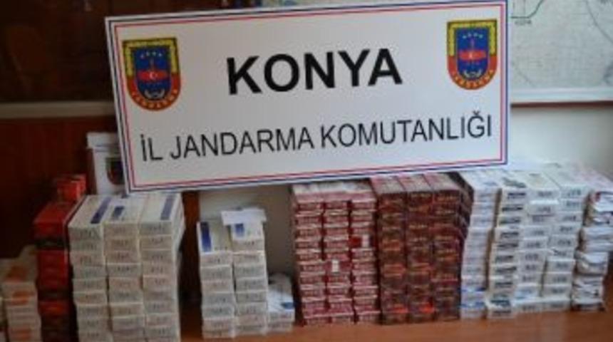Kulu&rsquo;da 2 Bin 500 Paket Ka&ccedil;ak Sigara Ele Ge&ccedil;irildi
